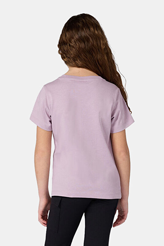 Lilac Crew Neck Kids' T-Shirt 2
