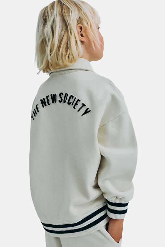 Açık Bej Çocuk Sweatshirt 4