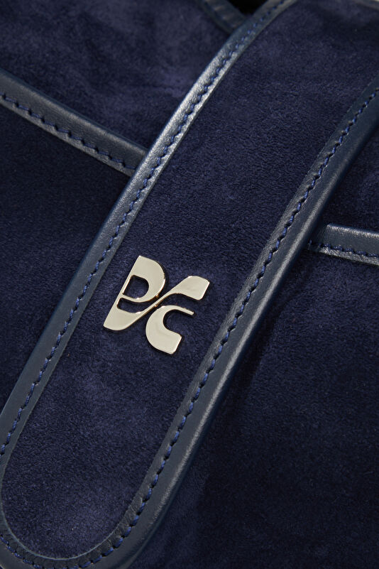 The Astra Navy Leather Bag 4