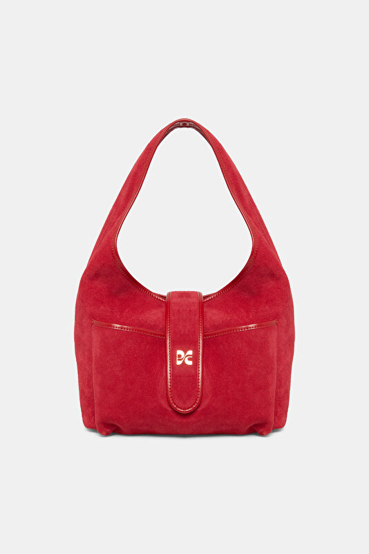 The Astra Red Leather Bag