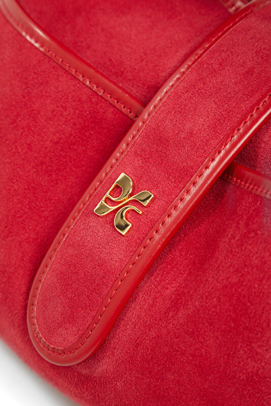 The Astra Red Leather Bag 4