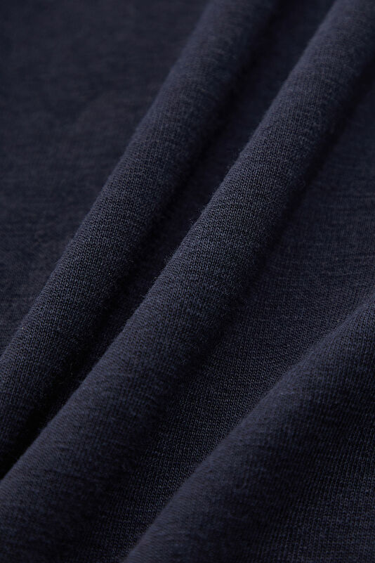Relax Fit Navy Blue Polo Collar Men's T-Shirt 4