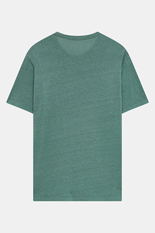 Relax Fit Anthracite Crew Neck Men's Shirt 2
