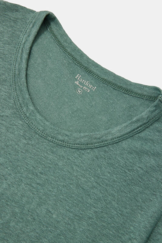 Relax Fit Anthracite Crew Neck Men's Shirt 3