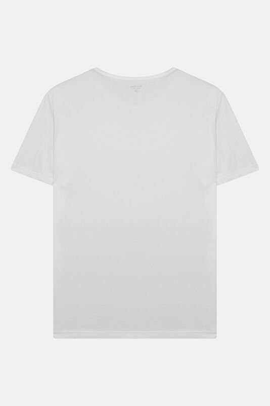 Relax Fit White Men's Shirt 2