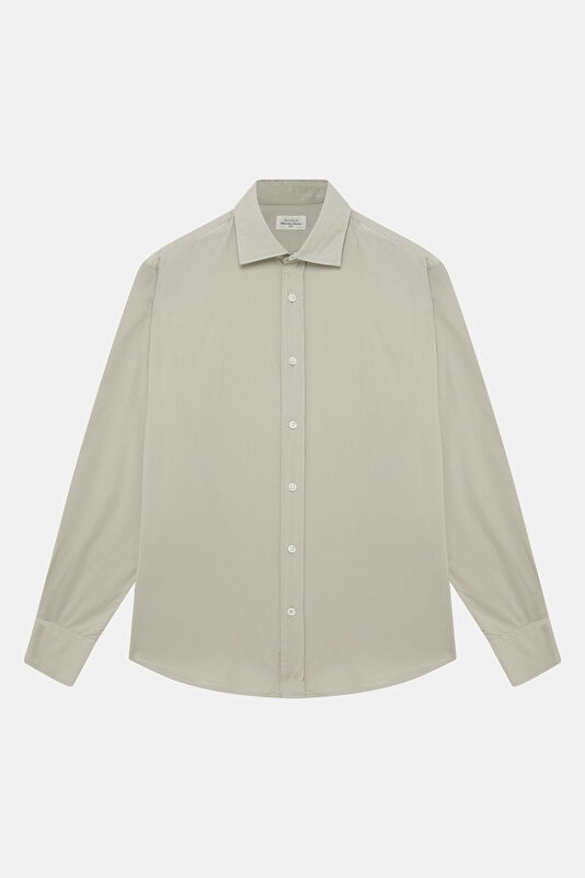 Relax Fit Light Green Men's Shirt
