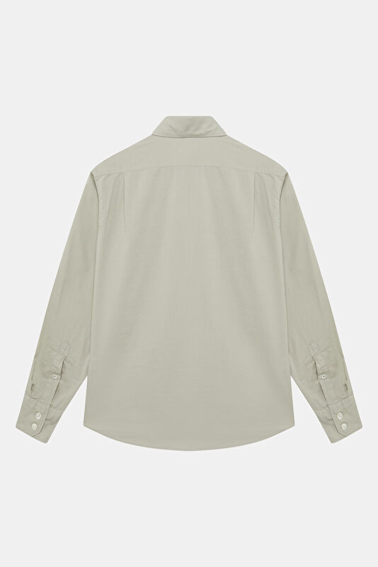 Relax Fit Light Green Men's Shirt 2
