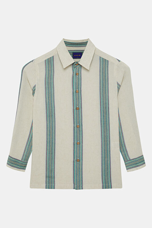 Multicolored Striped Pattern Kids' Shirt