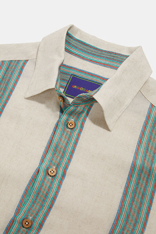 Multicolored Striped Pattern Kids' Shirt 3