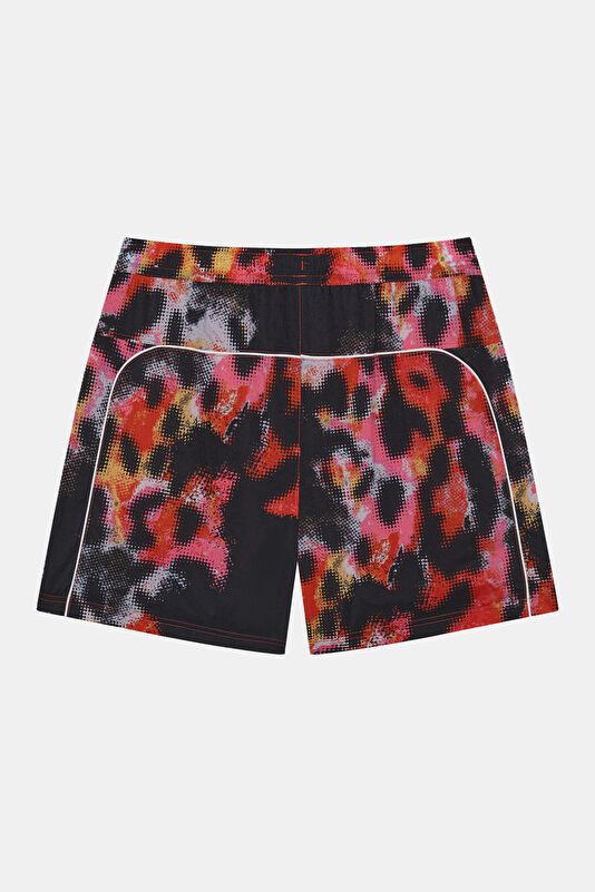 Multicolored Patterned Men's Shorts 2