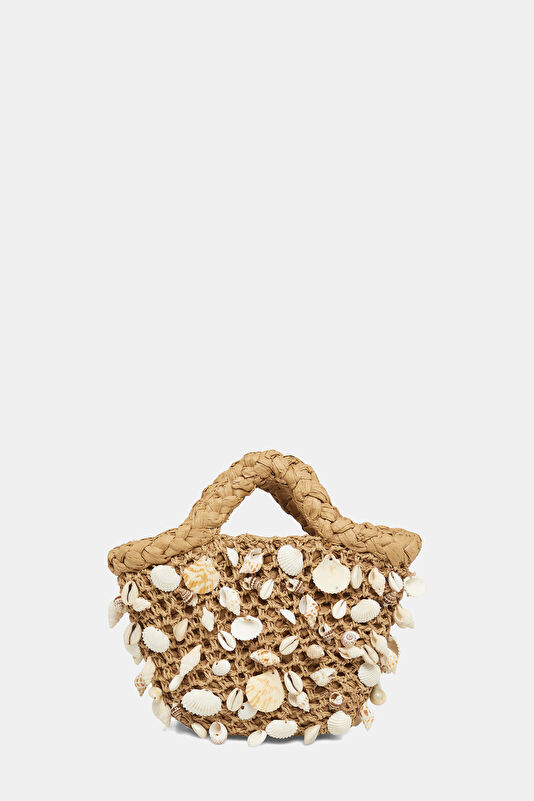 Mini Shelly Mercado Tote Beige Raffia Bag 3