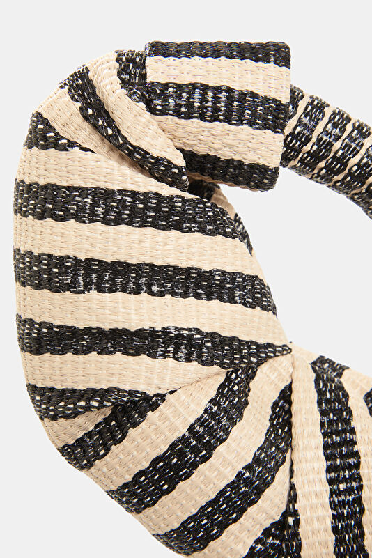 Lopsy Cream Striped Bag 4