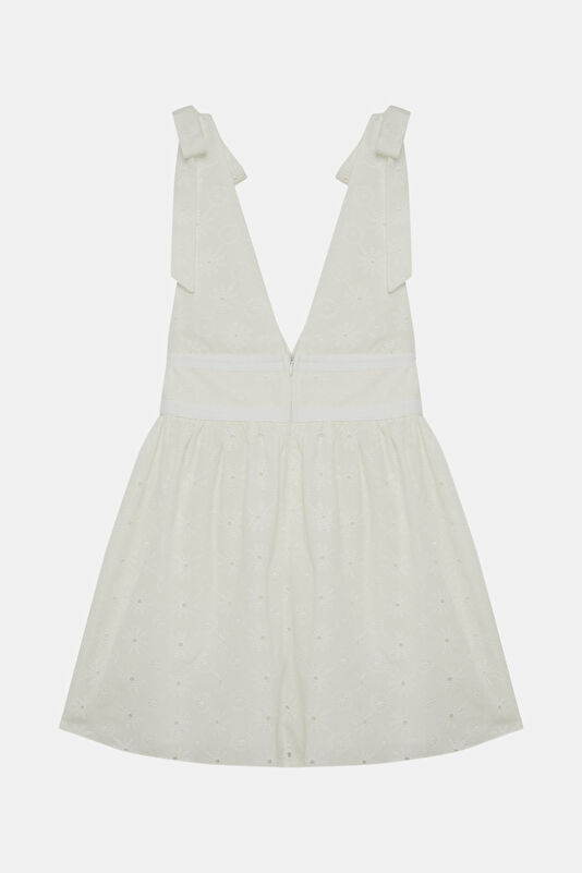 White Women's Dress 4