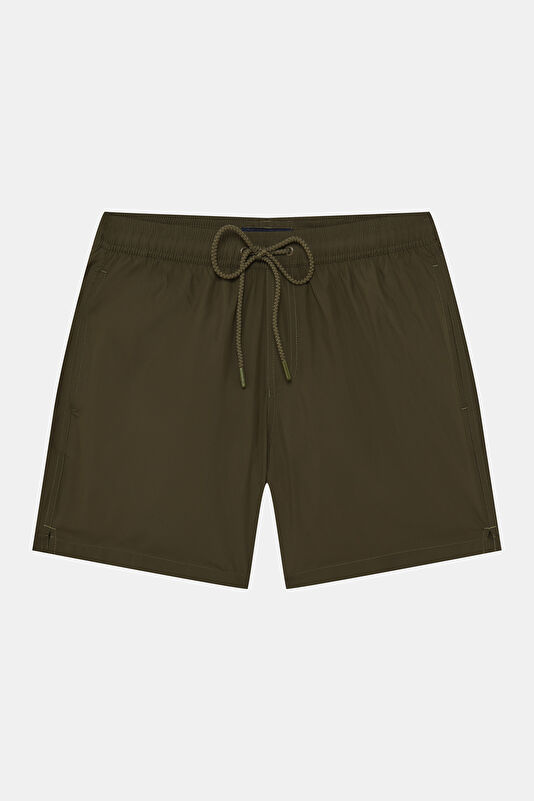 Khaki Elastic Swimsuit