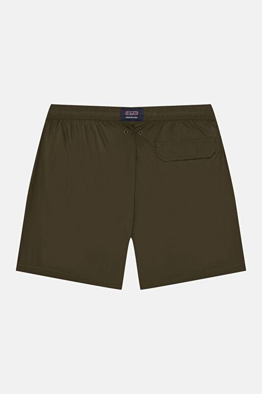 Khaki Elastic Swimsuit 2