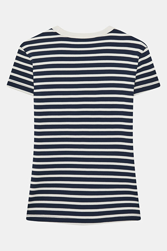 Lacivert Kadın T-Shirt 2