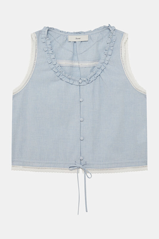 Blue Women's Blouse 4