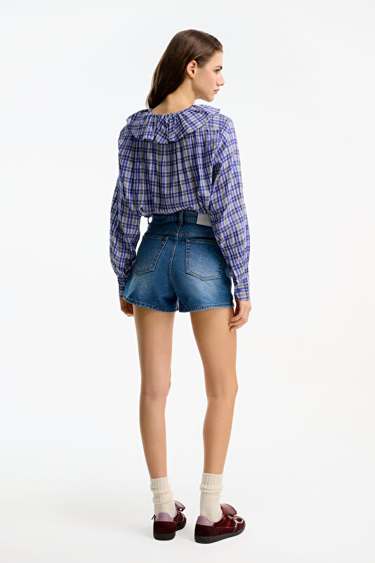 Blue Women's Shorts 2