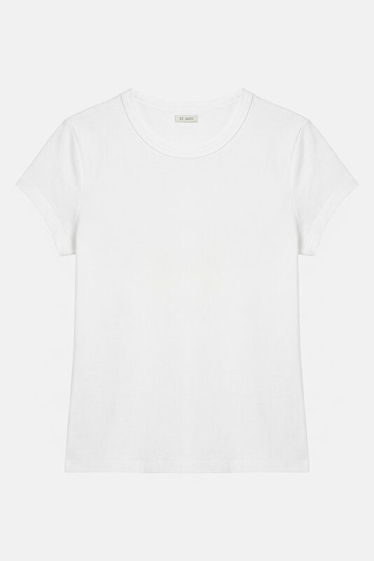 Beyaz Kadın T-Shirt