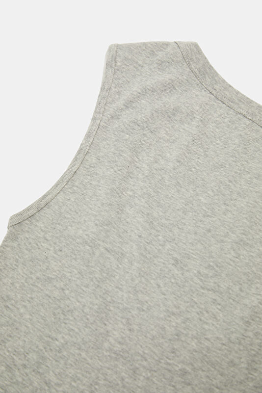 Gray Melange Women's Blouse 3