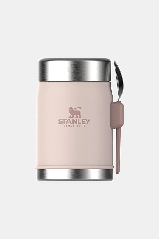 The Legendary Açık Pembe Kaşıklı Yemek Termosu 0.4 Lt