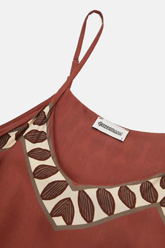 Multicolored Patterned Women's Dress 3