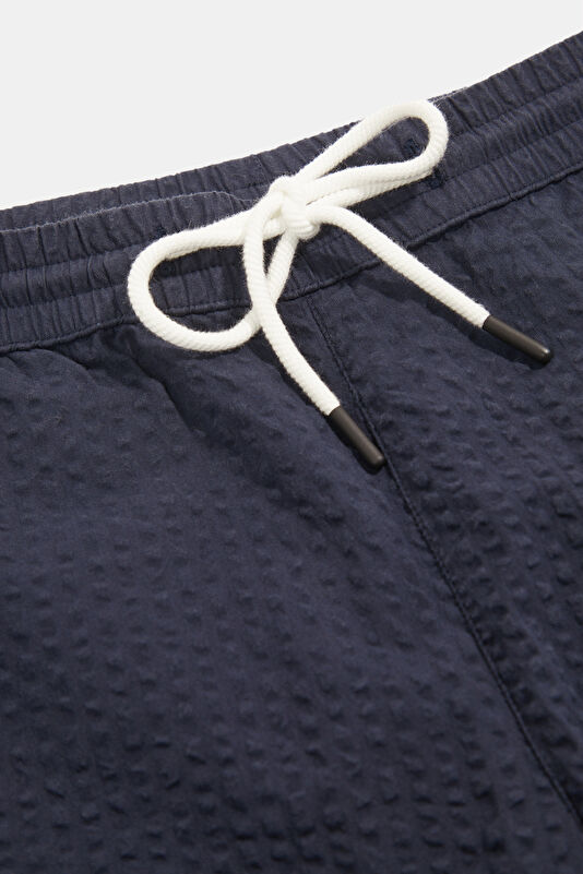 Navy Organic Cotton Men's Shorts 3
