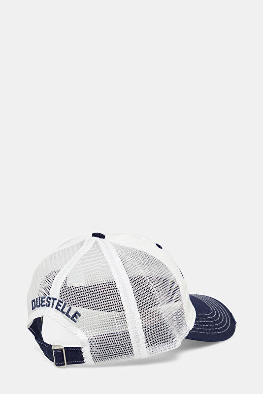 White Icon Trucker Multicolored Hat 2