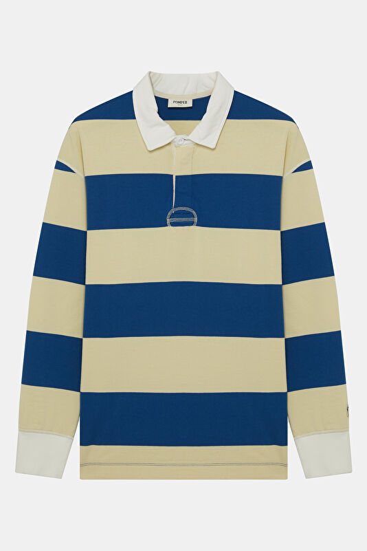 Mavi Relax Kalıp Polo Yaka Erkek Sweatshirt