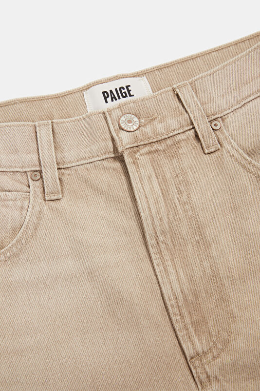 Cream Wide Leg Women's Jeans 3