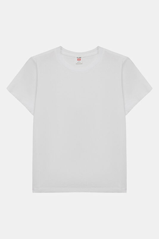 Comfort Beyaz Kadın T-Shirt