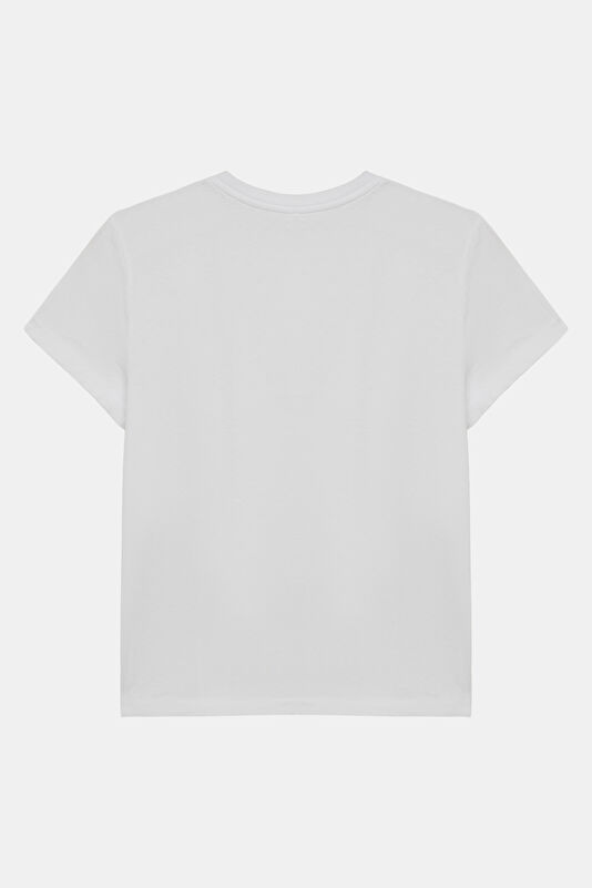 Comfort Beyaz Kadın T-Shirt 2