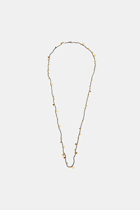Handmade 24K Altın Kaplama Gümüş Kolye