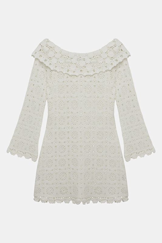 White Women's Dress