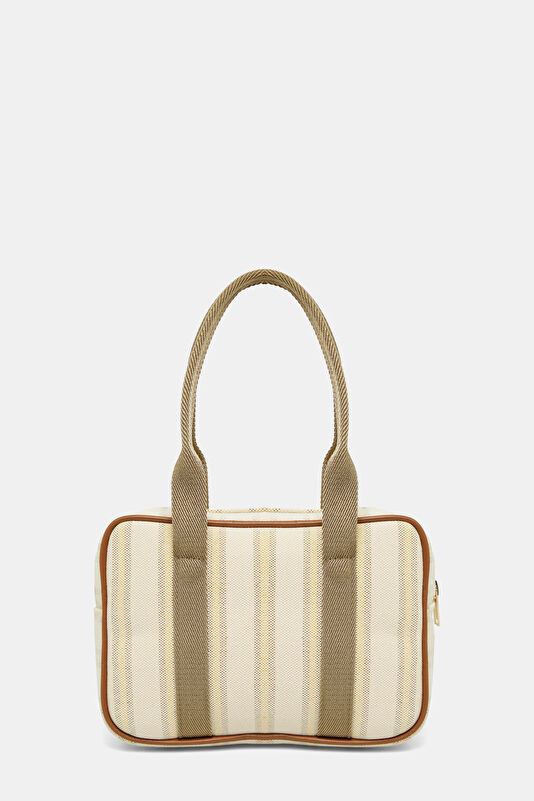 Light Pink Striped Bag 4