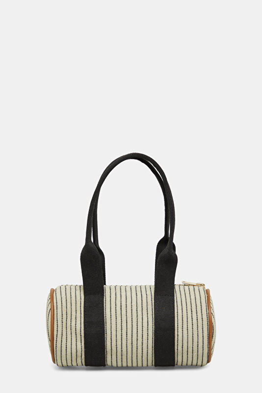 Duffle S Navy Striped Bag 4