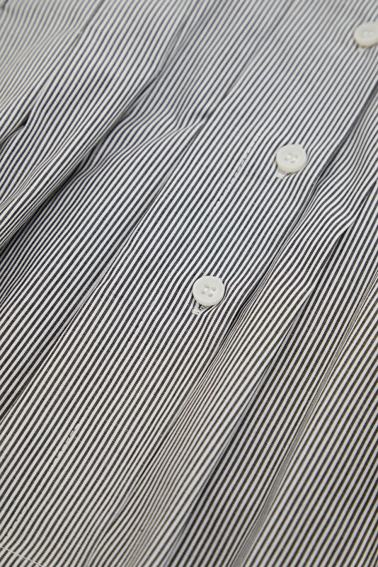 Black Striped Women's Shirt 4