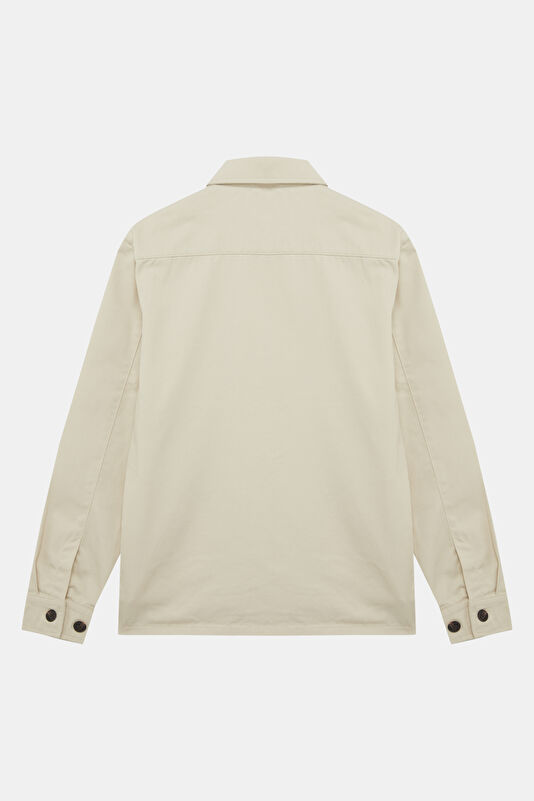 Cream Zip-Up Men's Jacket 2