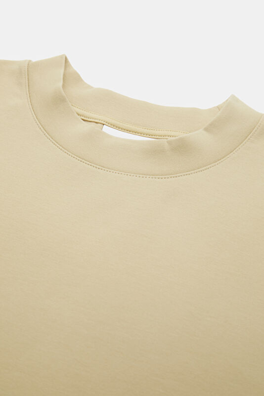 Relax Fit Yellow Crew Neck Printed Men's T-Shirt 3
