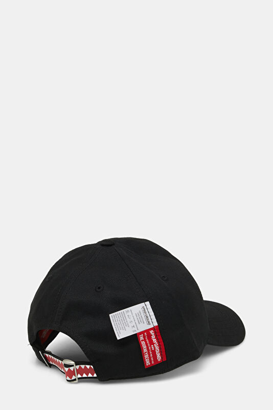 Black Embroidered Men's Hat 2