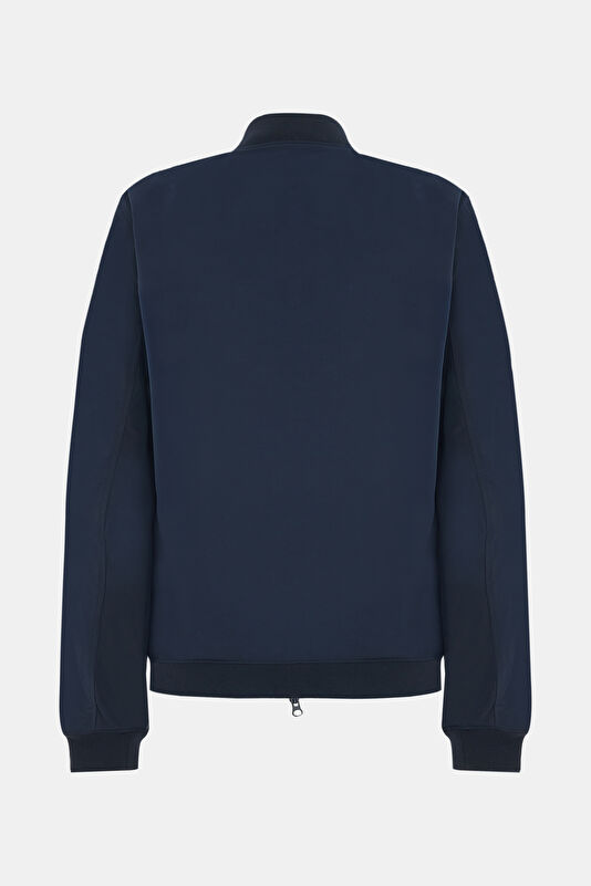 Navy Blue Zip-Up Men's Jacket 2