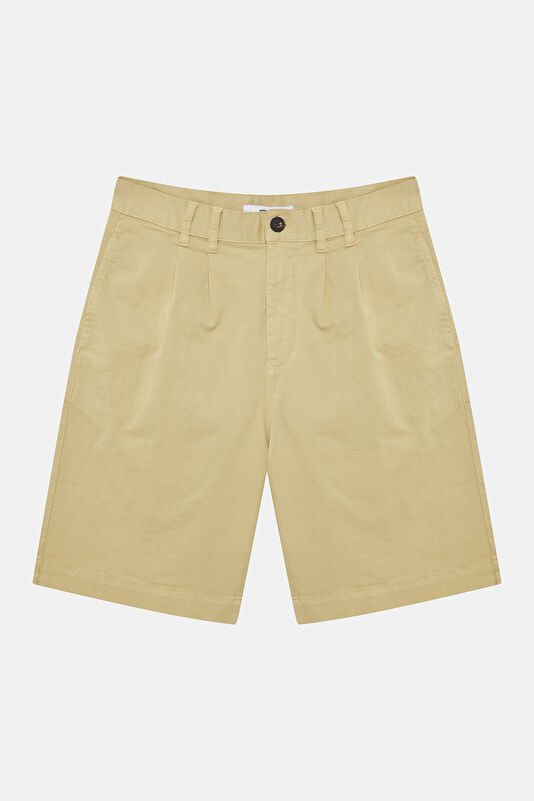 Beige Organic Cotton Men's Shorts