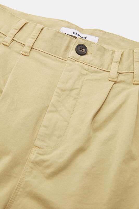 Beige Organic Cotton Men's Shorts 3