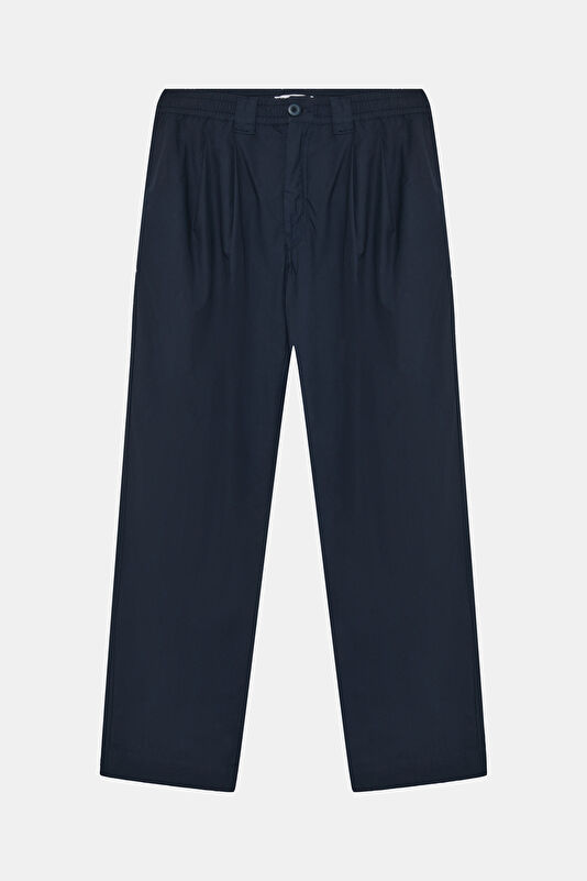 Relax Kalıp Lacivert Wide Leg Erkek Pantolon