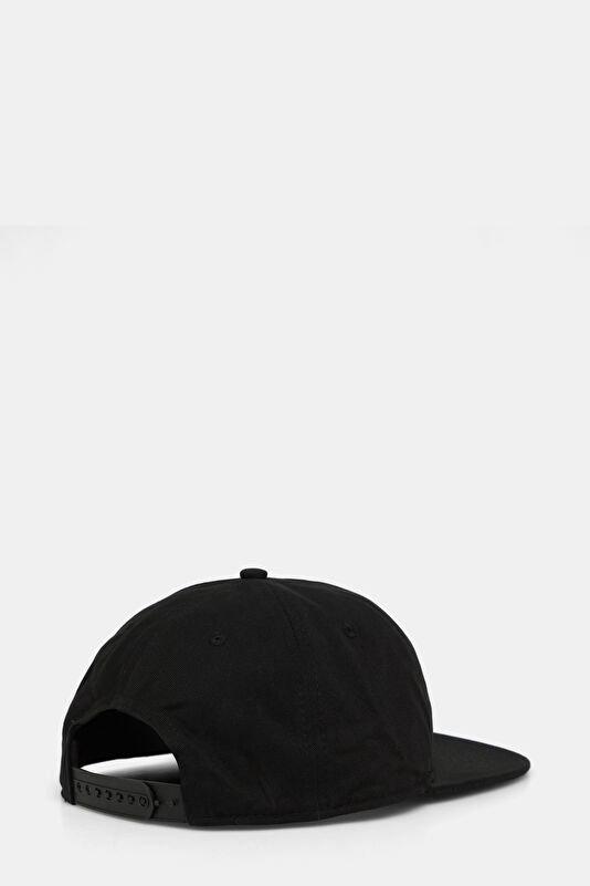 Black Embroidered Men's Hat 2