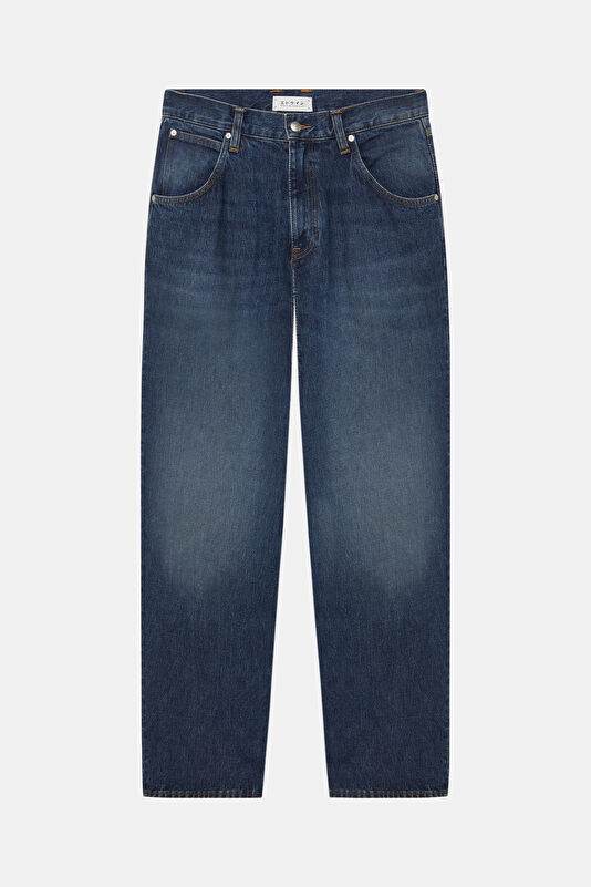 Mavi Wide Leg Kot Jean Erkek Pantolon