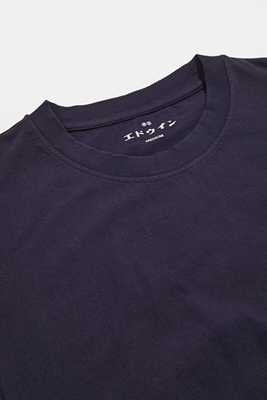 Relax Fit Navy Crew Neck Printed Men's T-Shirt 3