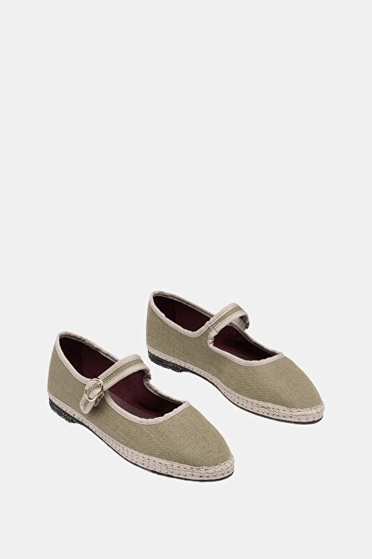 Ishmael Cream Women's Ballet Flats 2