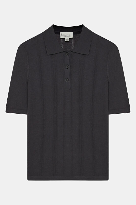 Smoke Short-Sleeve Women's Blouse 4