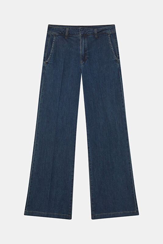 Blue Women's Trousers 4